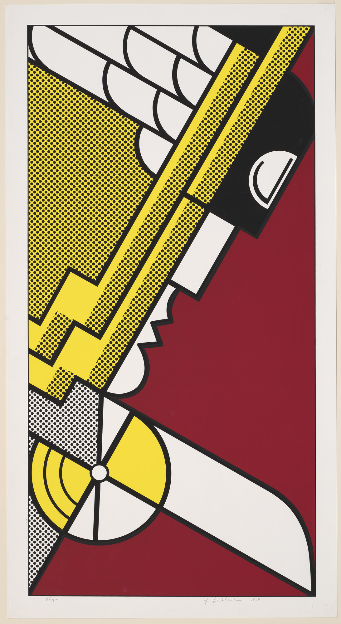 Roy Lichtenstein. Salute to Aviation. 1968 | MoMA