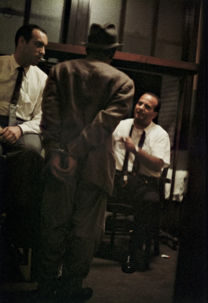 Detectives Grilling a Suspect, Chicago, Illinois