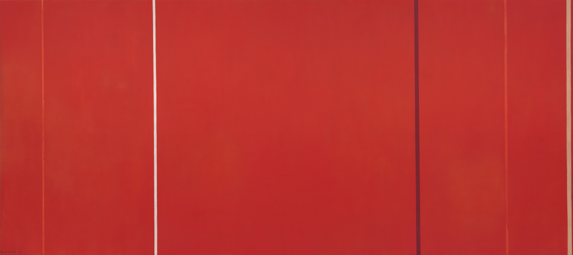 Barnett Newman. Vir Heroicus Sublimis. 1950-51 | MoMA
