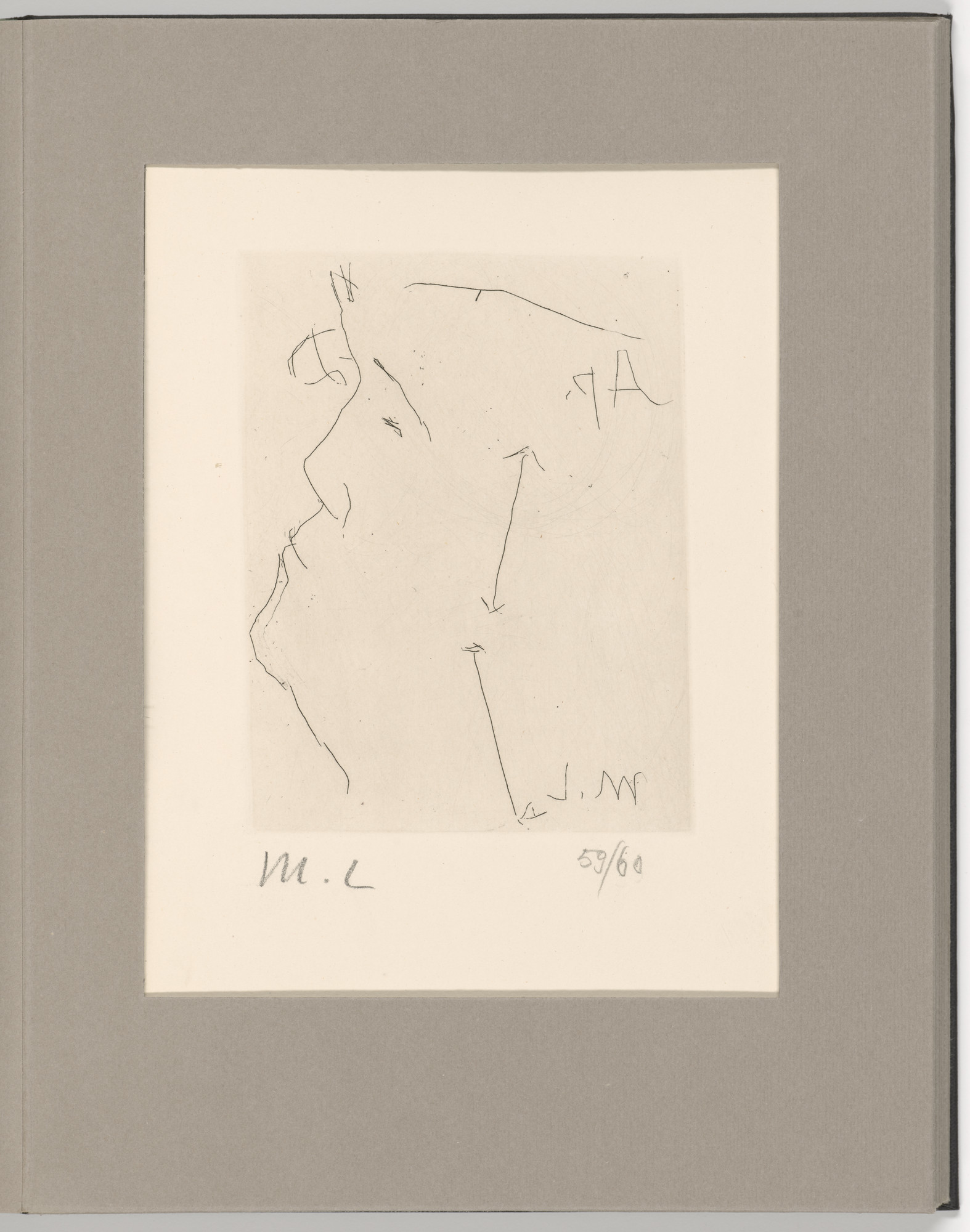 Mikhail Larionov. Plate 12 from Futurists, Abstractionists, Dadaists: the Forerunners of the Avant-Garde , vol. I