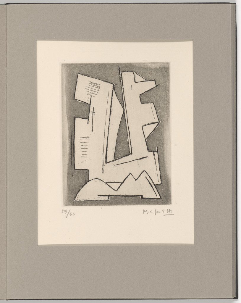 Plate 14 from Futurists, Abstractionists, Dadaists: the Forerunners of the Avant-Garde, vol. I