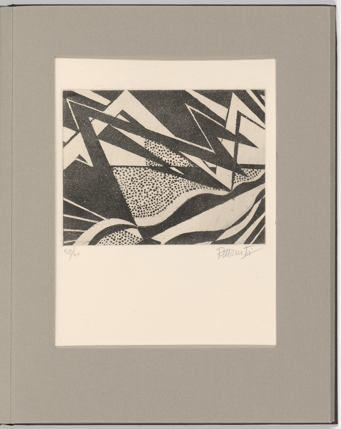 Emilio Pettoruti. Plate 15 from Futurists, Abstractionists, Dadaists: the Forerunners of the Avant-Garde, vol. I. 1962