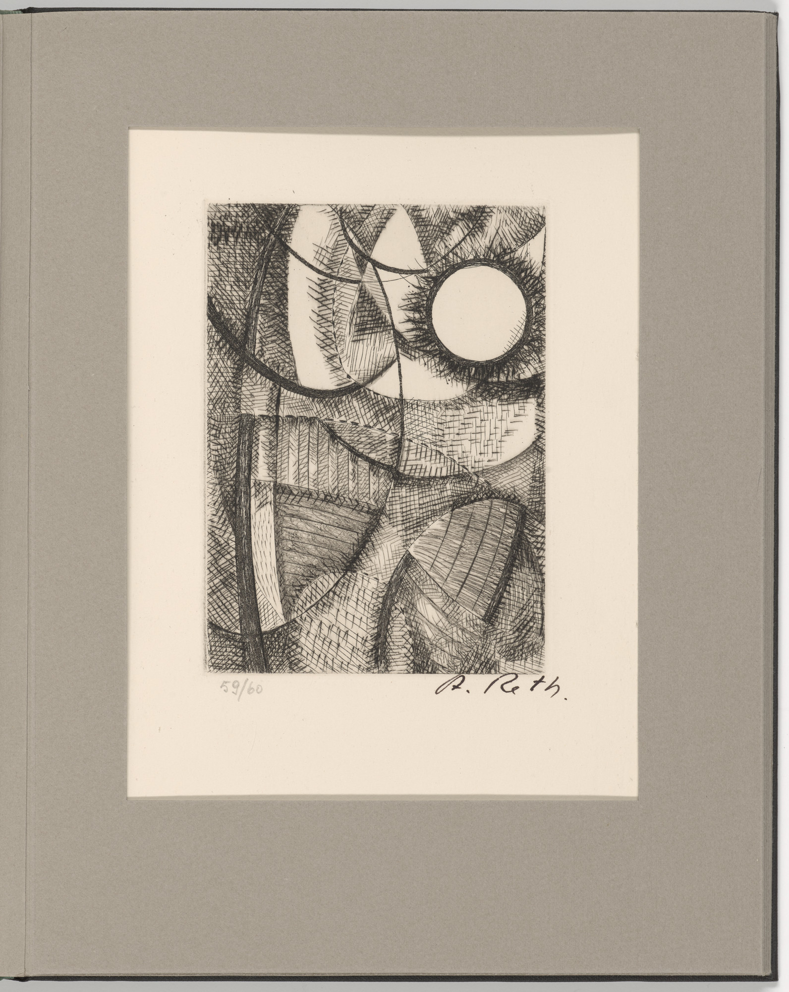 Alfred Reth. Plate 16 from Futurists, Abstractionists, Dadaists: the Forerunners of the Avant-Garde , vol. I