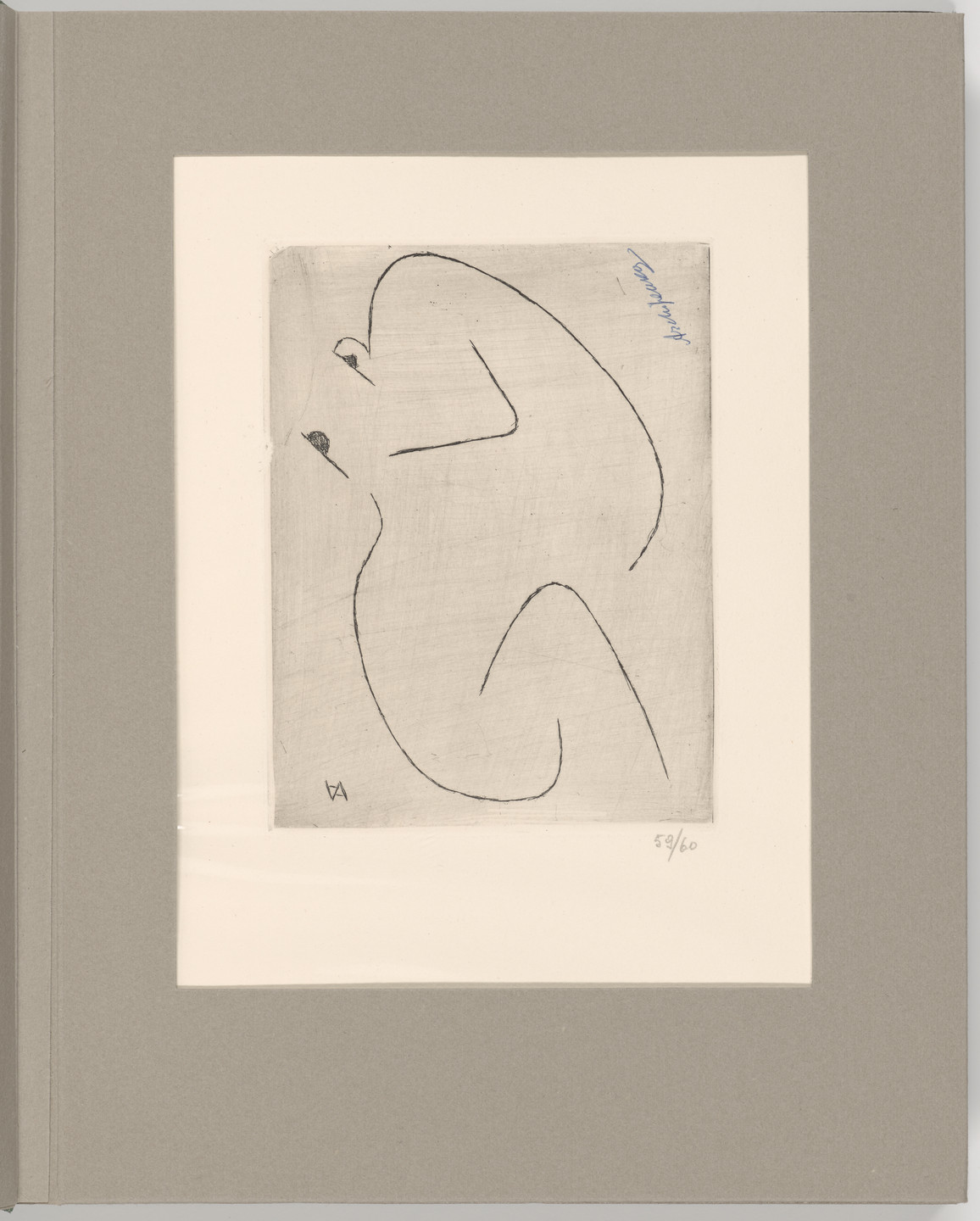 Alexander Archipenko. Plate 2 from Futurists, Abstractionists, Dadaists: the Forerunners of the Avant-Garde, vol. I. 1962