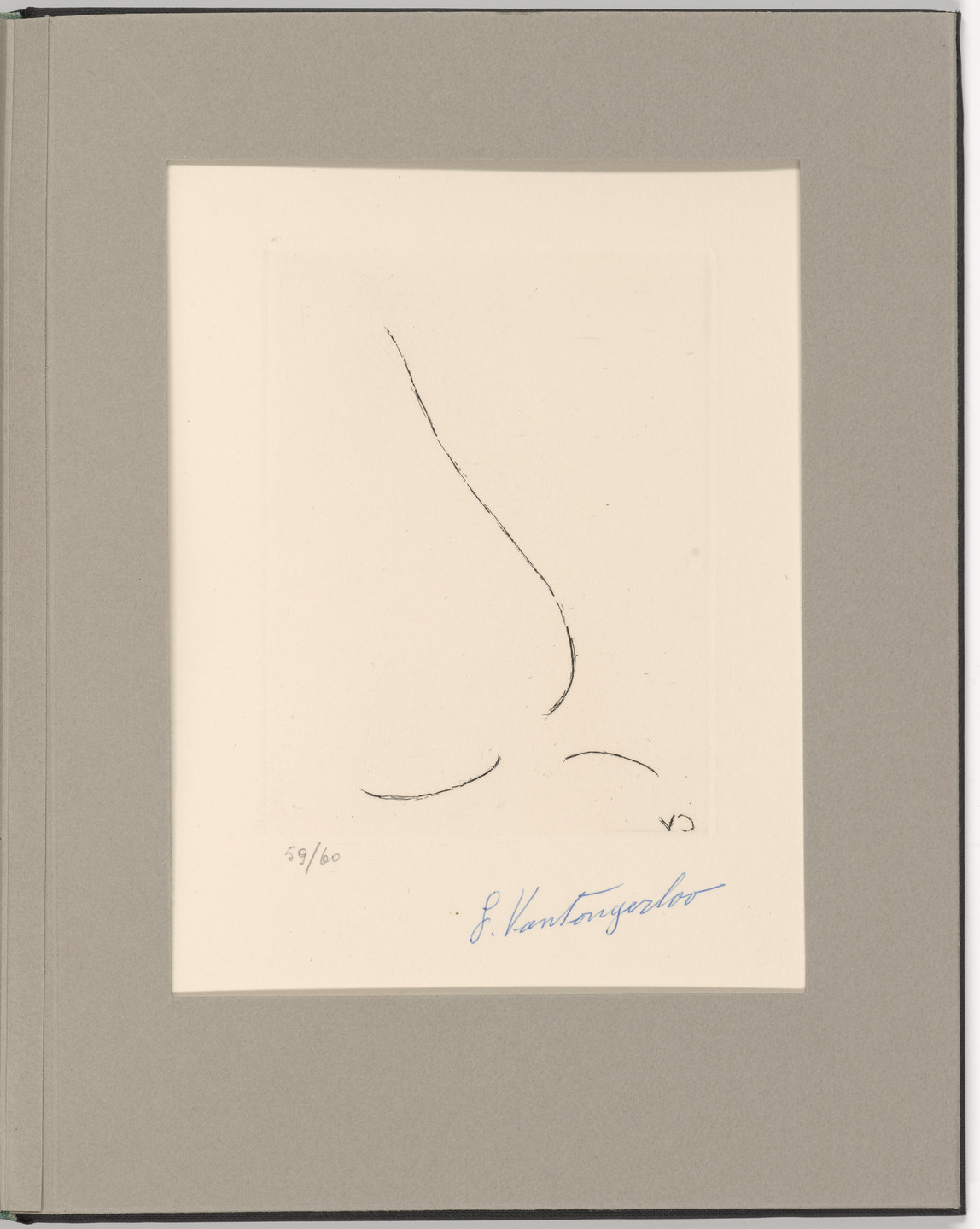 Georges Vantongerloo. Plate 20 from Futurists, Abstractionists, Dadaists: the Forerunners of the Avant-Garde, vol. I. 1962