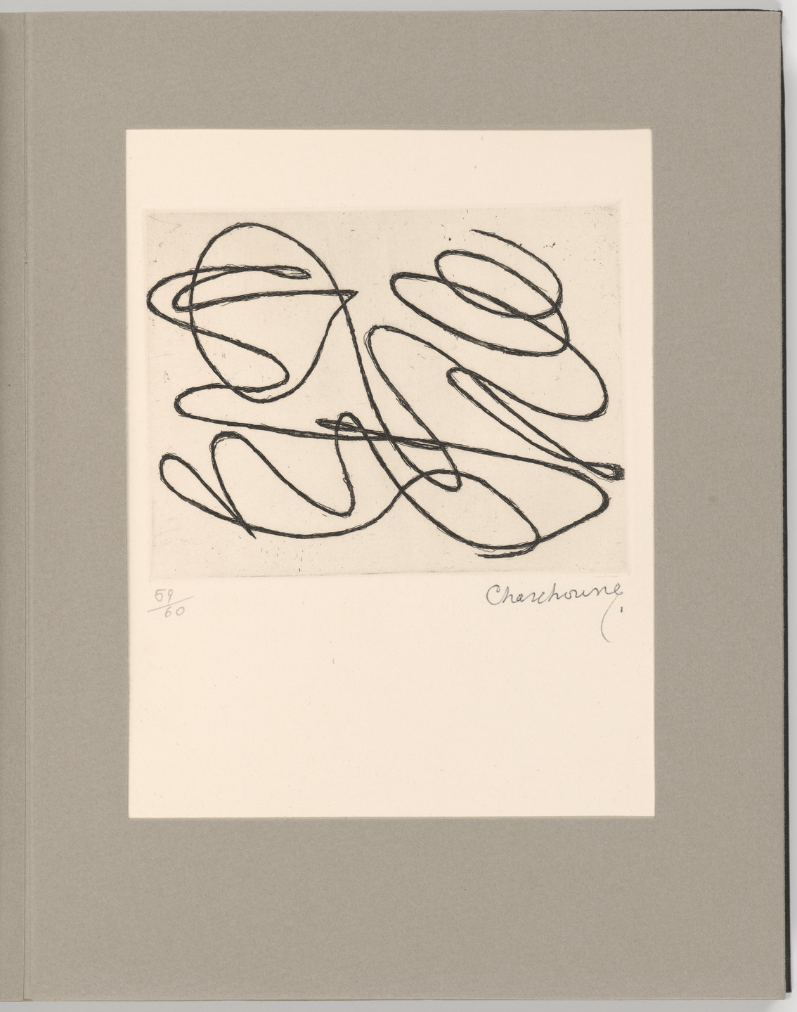 Serge Charchoune. Plate 4 from Futurists, Abstractionists, Dadaists: the Forerunners of the Avant-Garde, vol. I. 1962