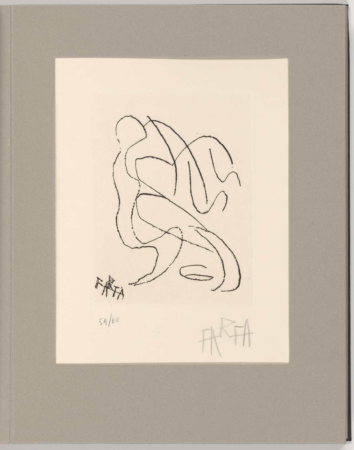Farfa. Plate 6 from Futurists, Abstractionists, Dadaists: the Forerunners of the Avant-Garde, vol. I. 1962