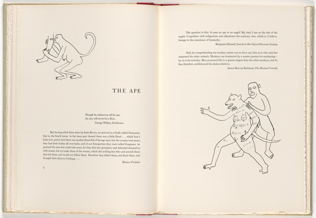Headpiece (page 8) from A Bestiary