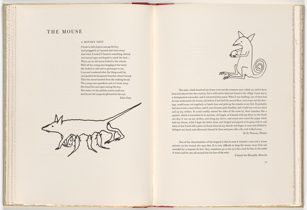 In-text plate (page 17) from A Bestiary