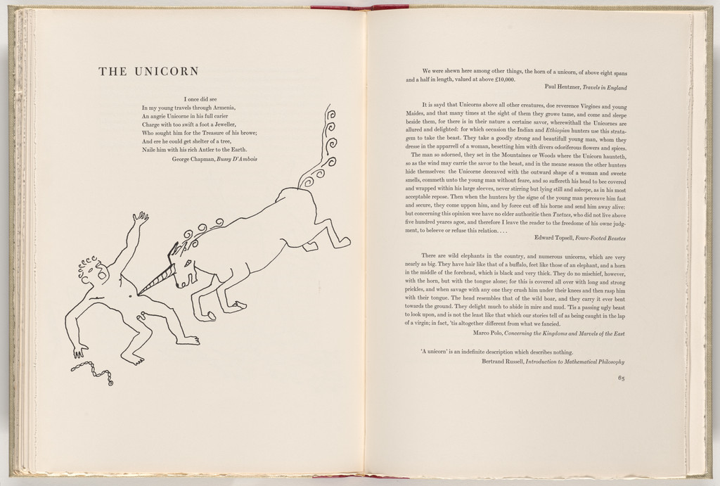 In-text plate (page 64) from A Bestiary
