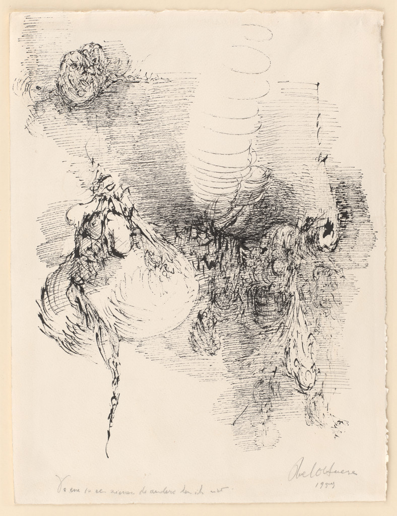Untitled, Roél d'Haese, 1959, Ink on paper