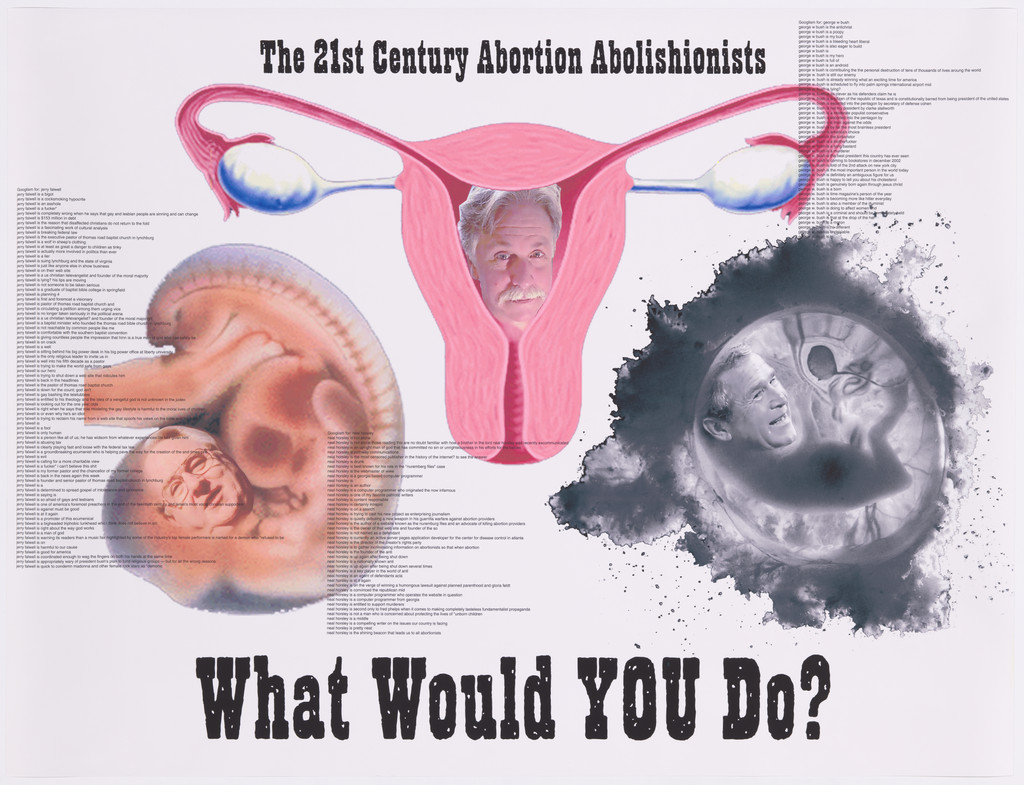 The 21st Century Abortion Abolitionists, Aleksandra Mir, 2005