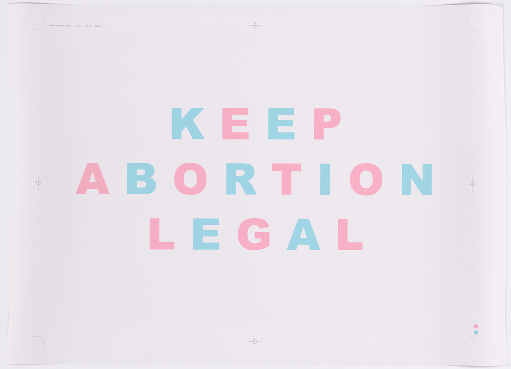 Keep Abortion Legal, Aleksandra Mir, 2005