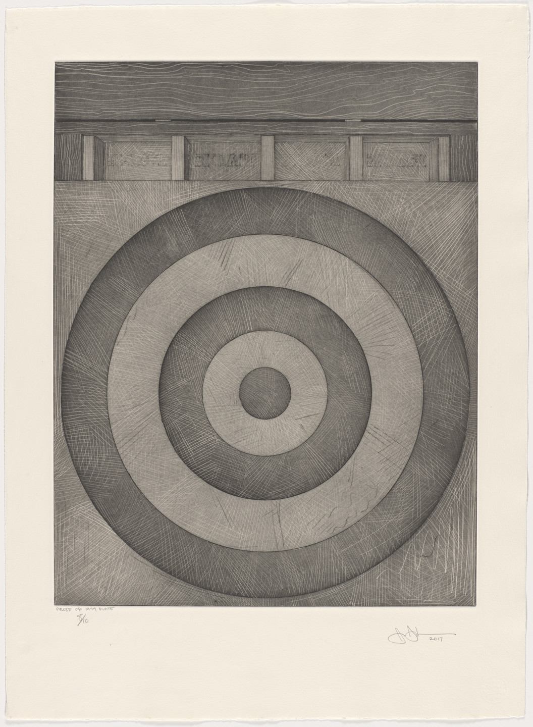 Jasper Johns. Target with Four Faces. 2017