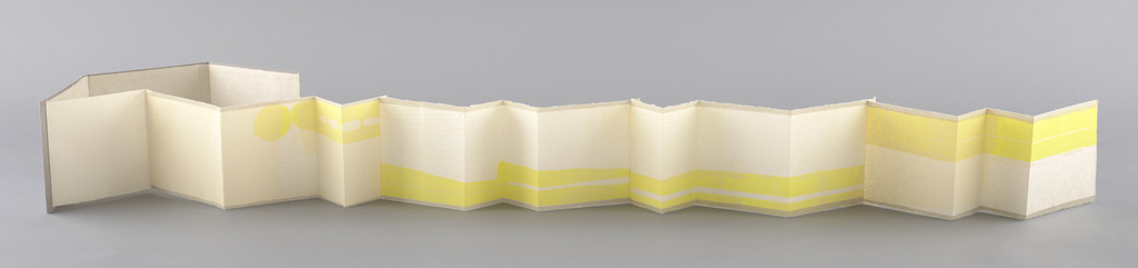 Folded Lithograph (Litografía plegada)