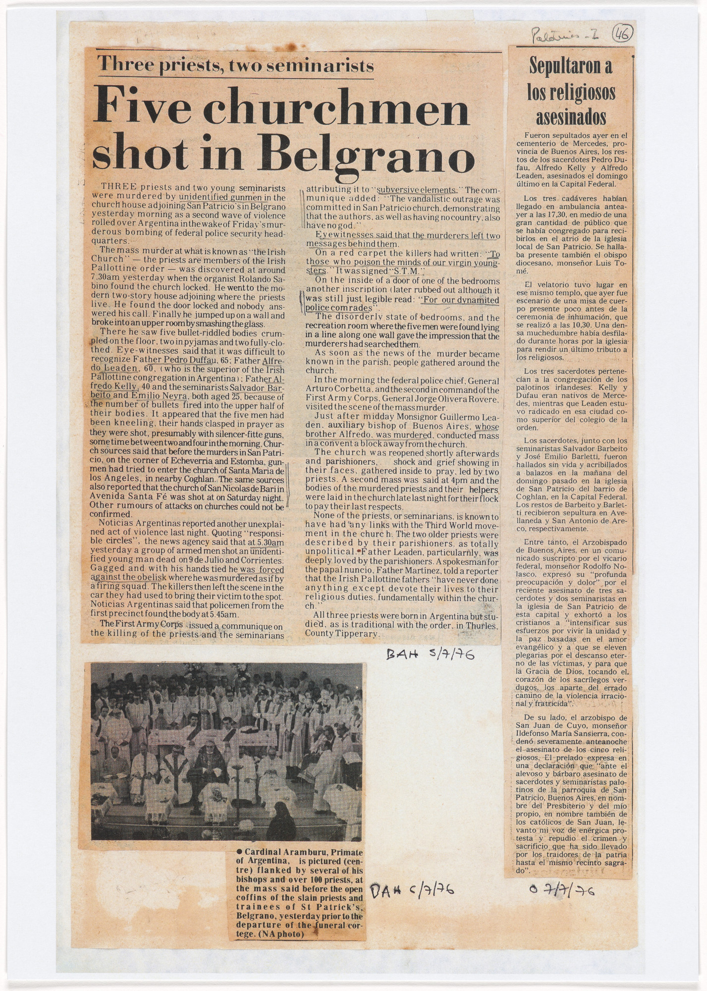 León Ferrari. Untitled from Nosotros no sabíamos (We Didn't Know)