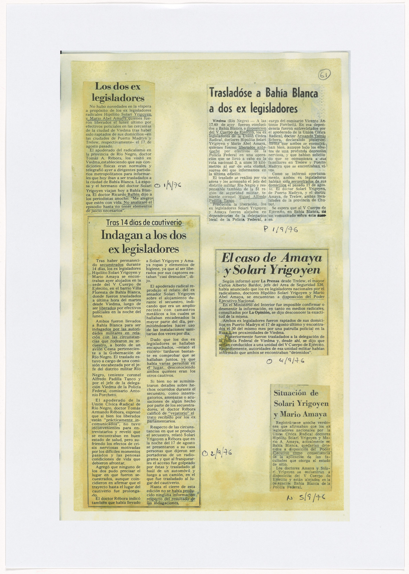 León Ferrari. Untitled from Nosotros no sabíamos (We Didn't Know)