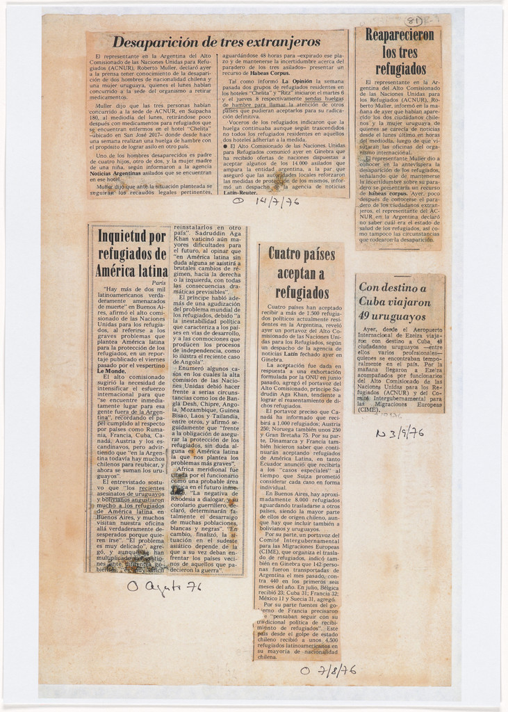 Untitled from Nosotros no sabíamos (We Didn't Know), León Ferrari, 1976–92, printed 2007
