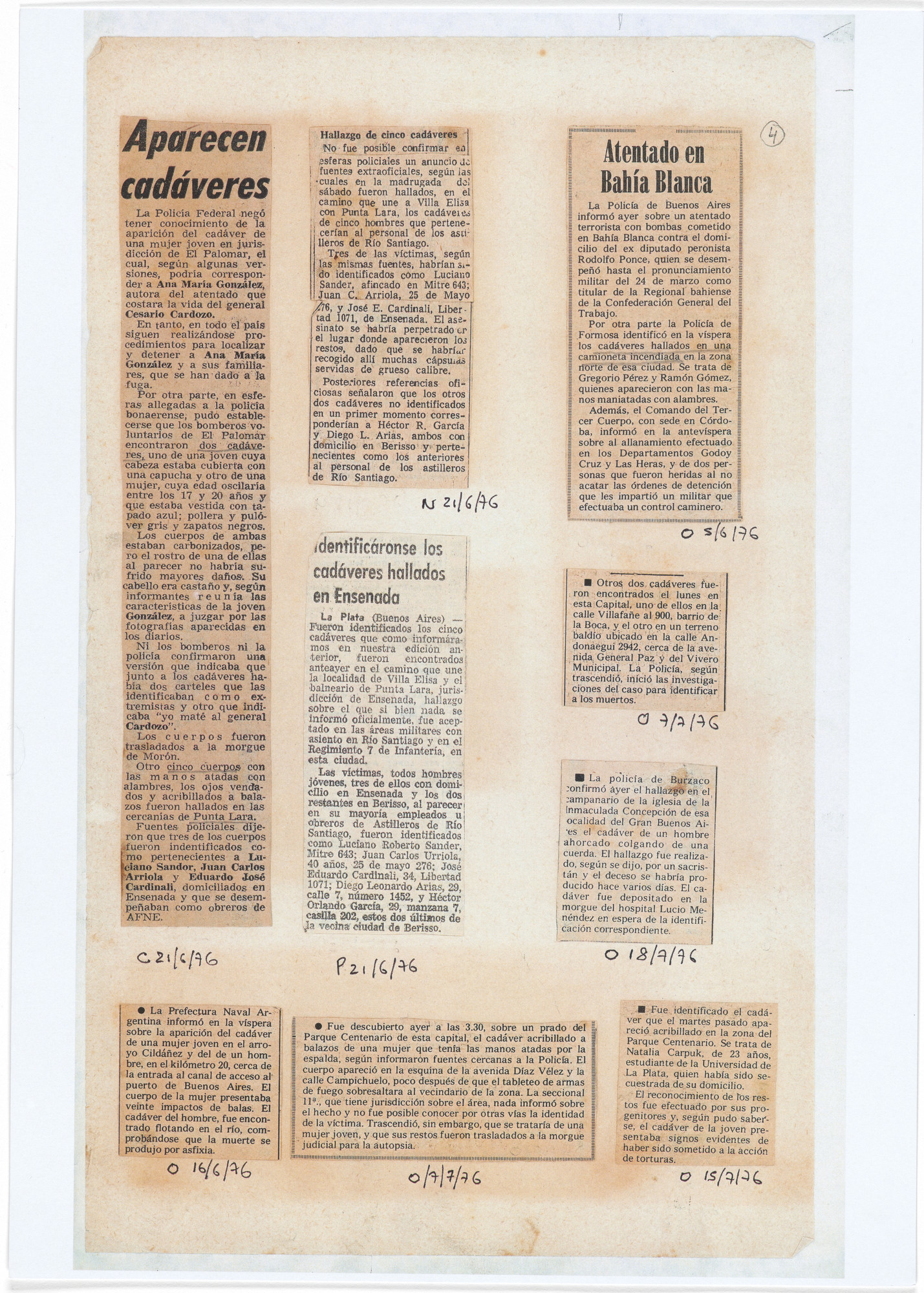 León Ferrari. Untitled from Nosotros no sabíamos (We Didn't Know)
