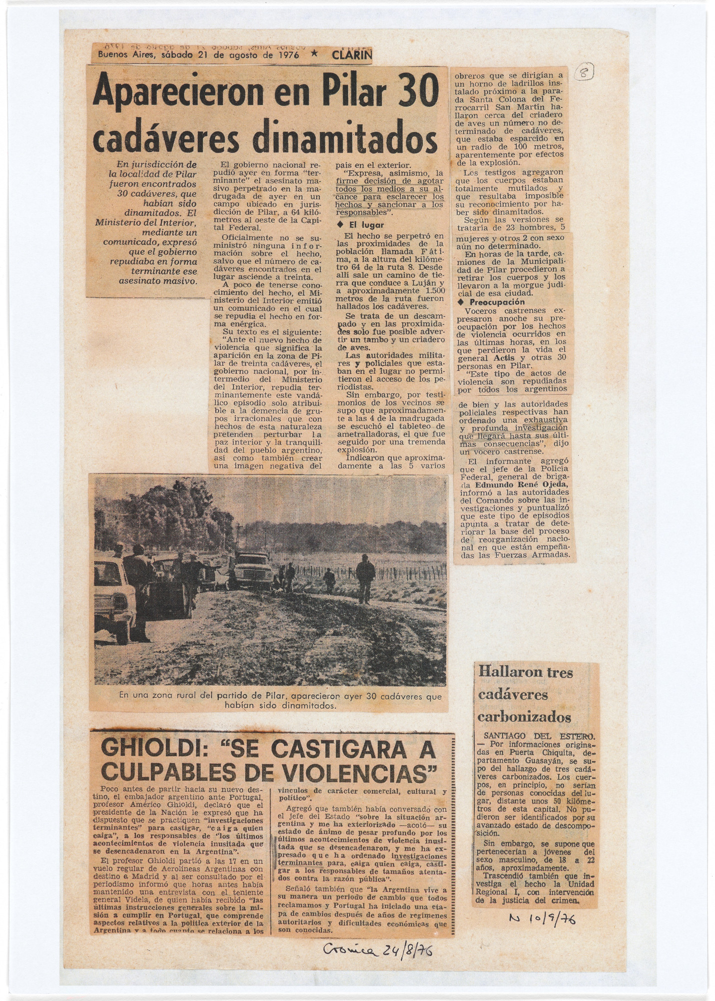 León Ferrari. Untitled from Nosotros no sabíamos (We Didn't Know)