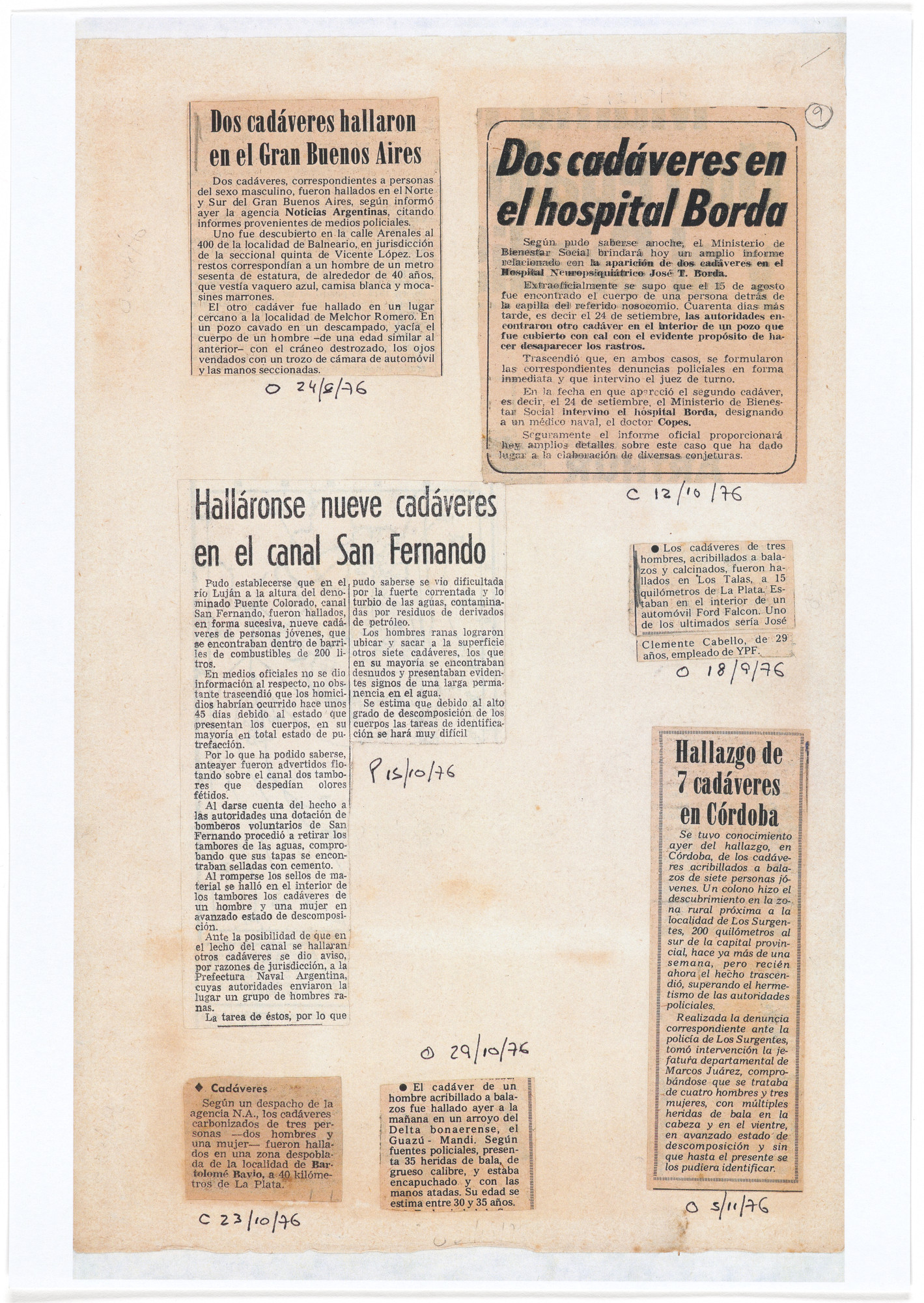 León Ferrari. Untitled from Nosotros no sabíamos (We Didn't Know)