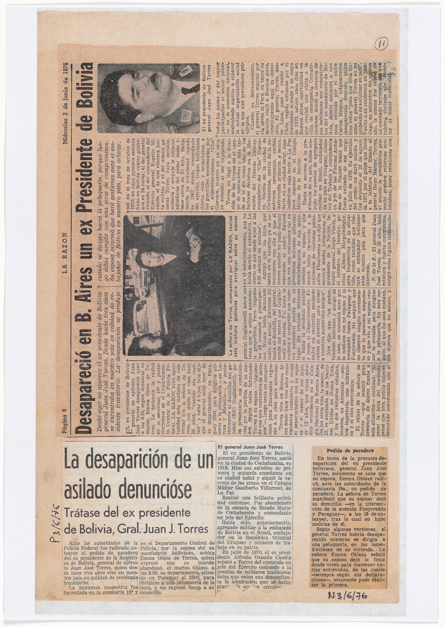 León Ferrari. Untitled from Nosotros no sabíamos (We Didn't Know)