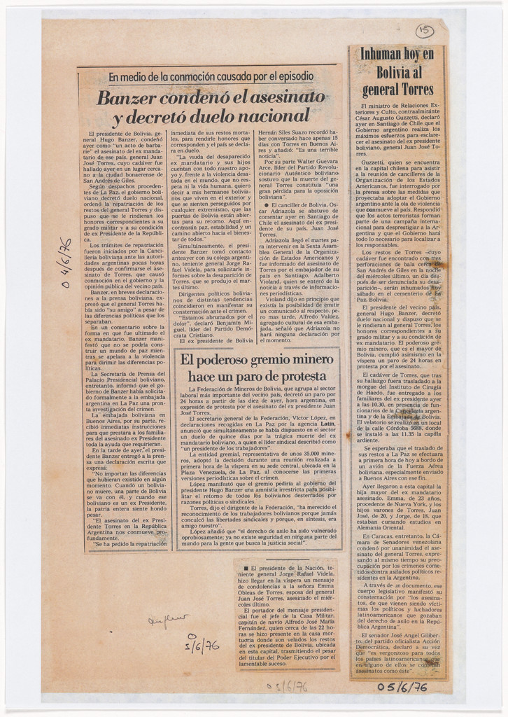 Untitled from Nosotros no sabíamos (We Didn't Know)