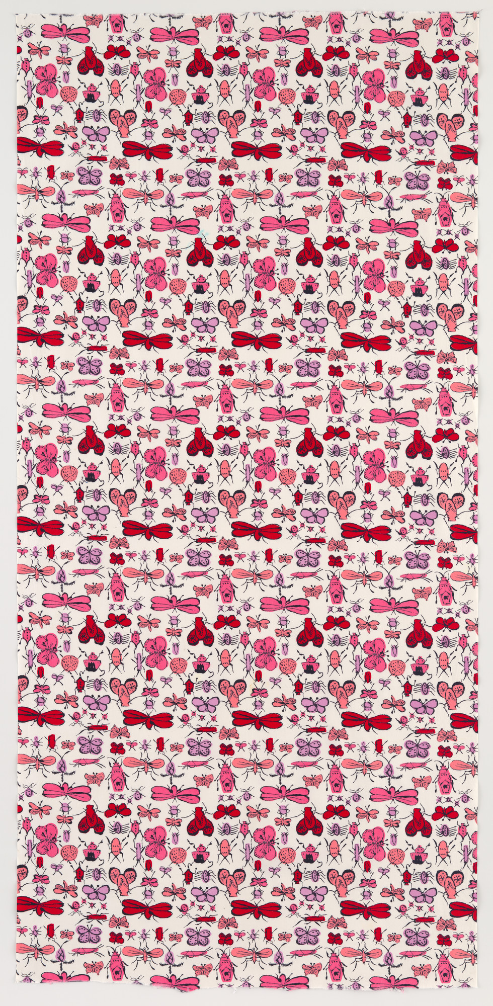 Andy Warhol. Happy Bug Day textile