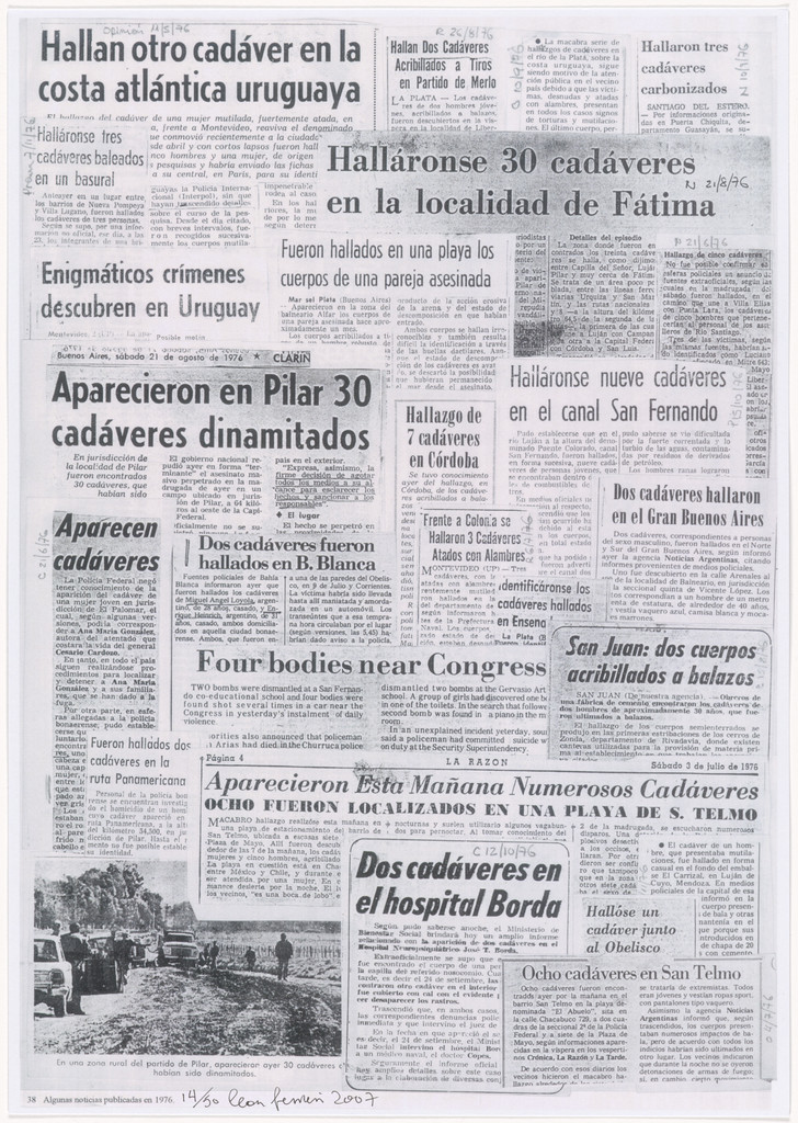 Untitled from Nunca más (Never Again)