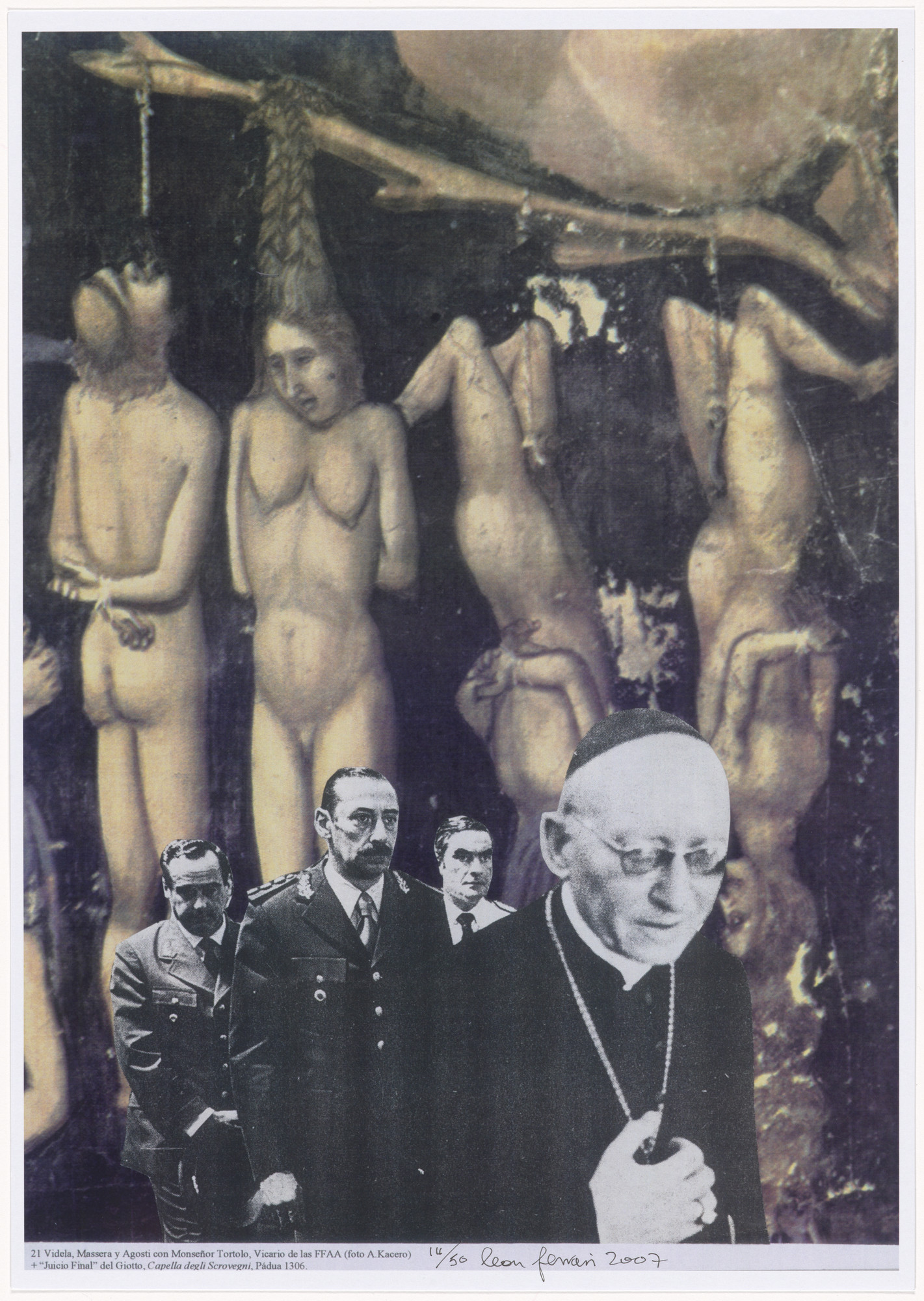 León Ferrari. Untitled from Nunca más ( Never Again )