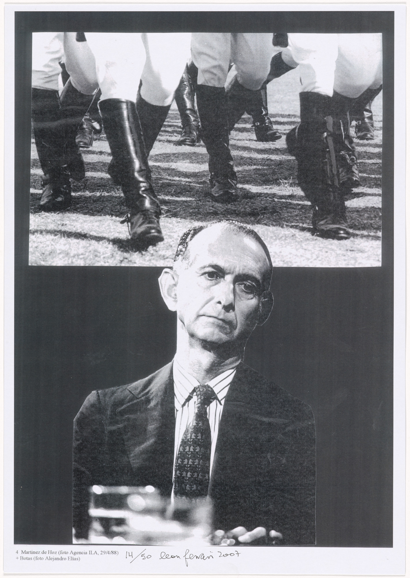 León Ferrari. Untitled from Nunca más ( Never Again )