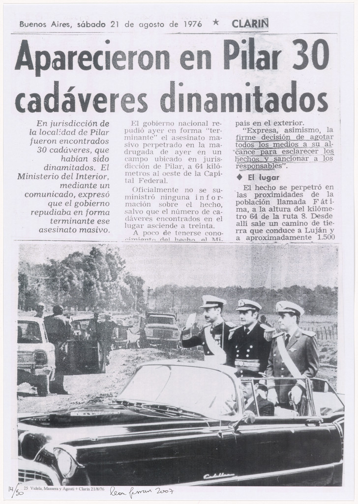 Untitled from Nunca más (Never Again)