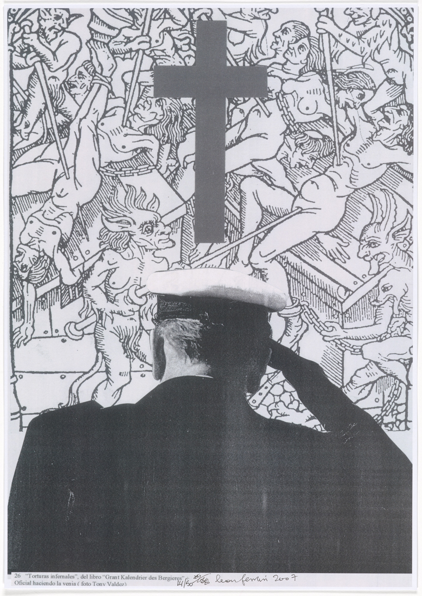 León Ferrari. Untitled from Nunca más ( Never Again )