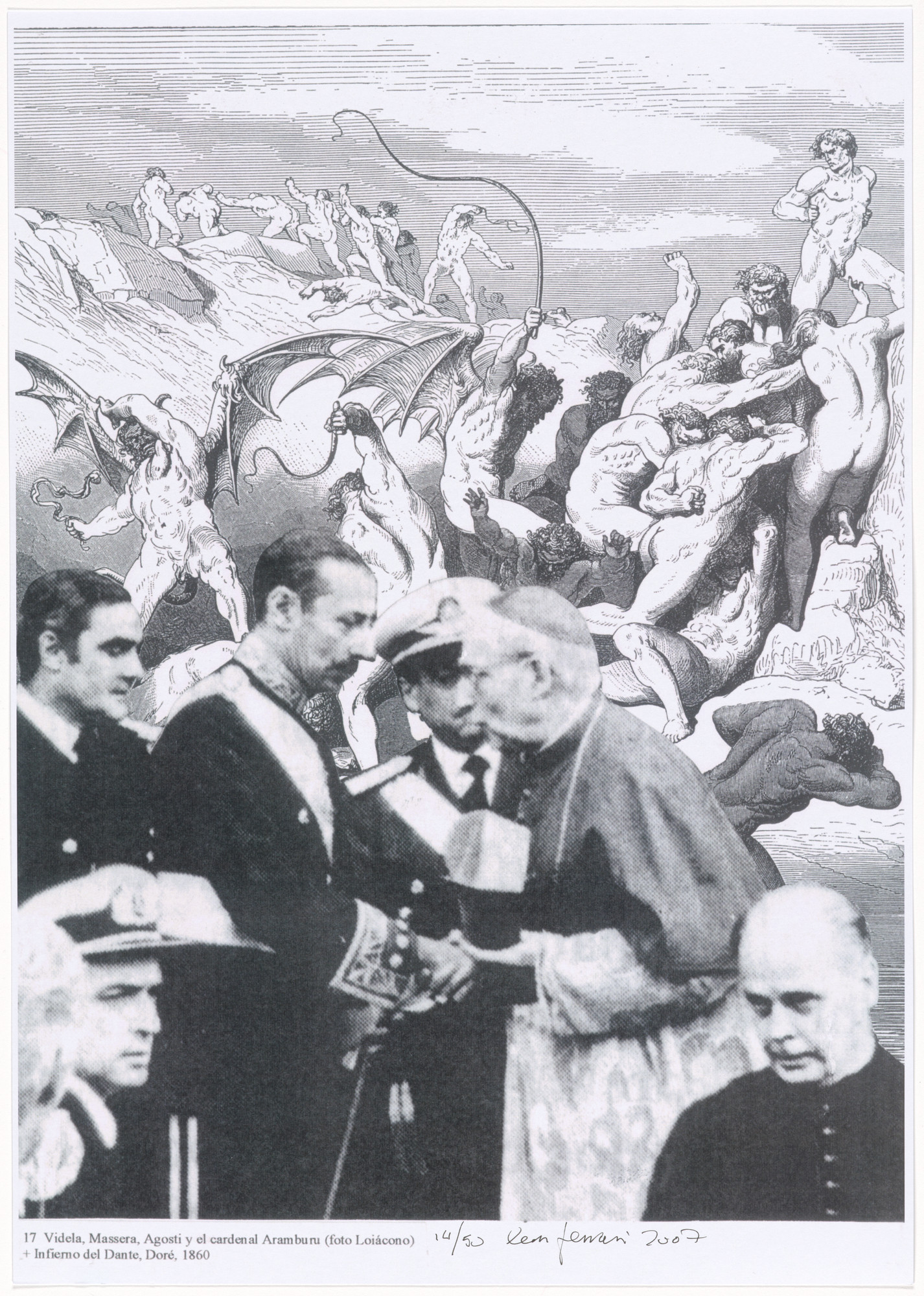 León Ferrari. Untitled from Nunca más ( Never Again )