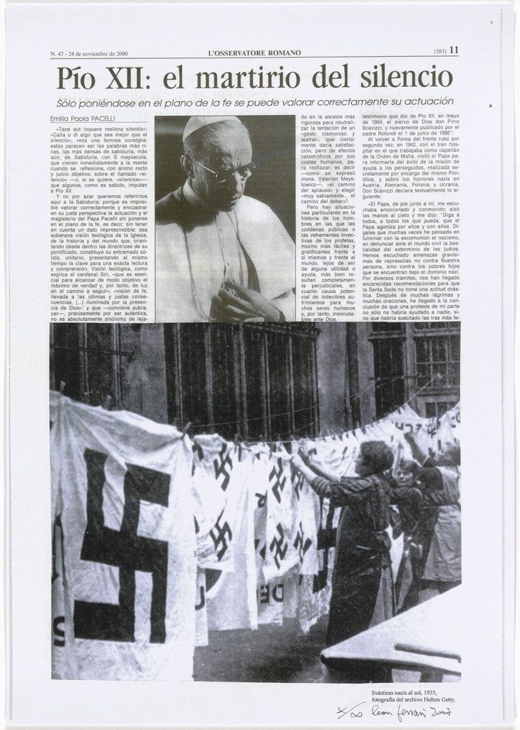 Untitled from L'Osservatore Romano (The Roman Observer)