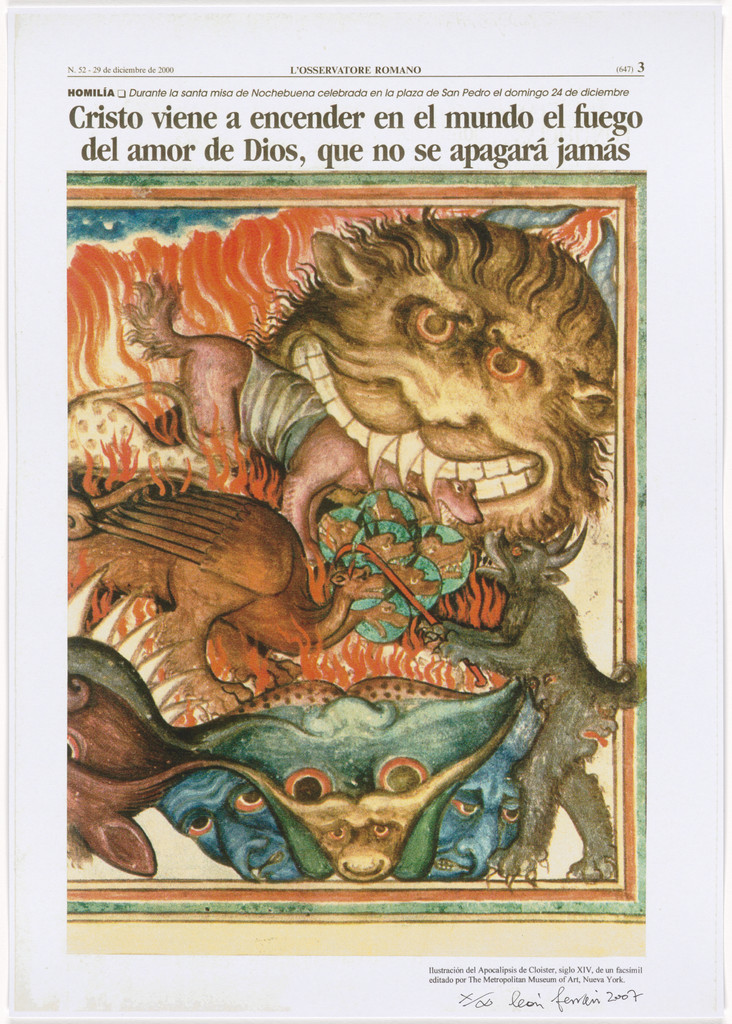 Untitled from L'Osservatore Romano (The Roman Observer)