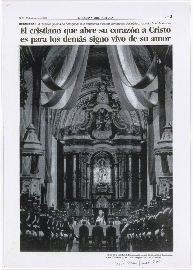 Untitled from L'Osservatore Romano (The Roman Observer)