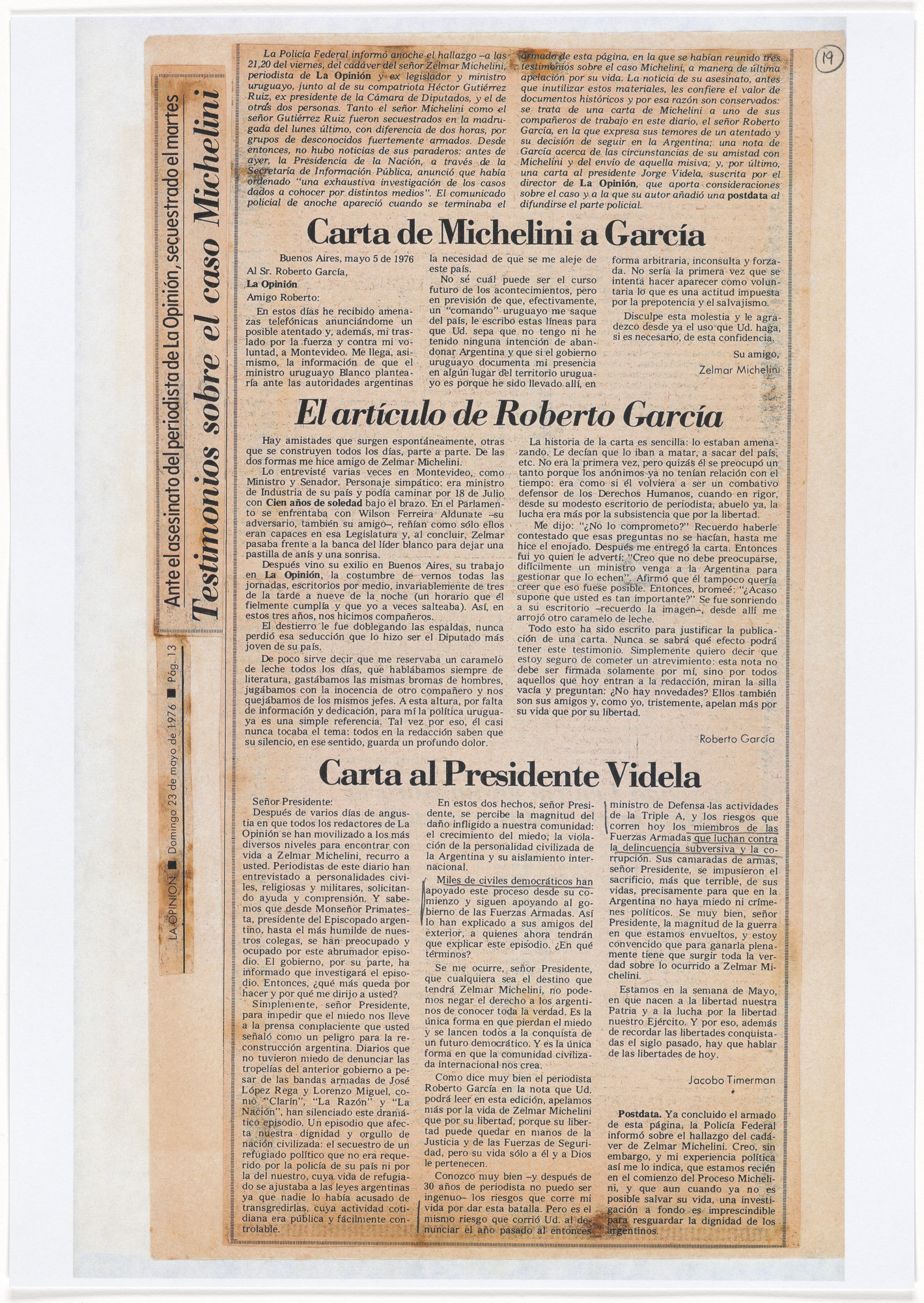 León Ferrari. Untitled from Nosotros no sabíamos (We Didn't Know)