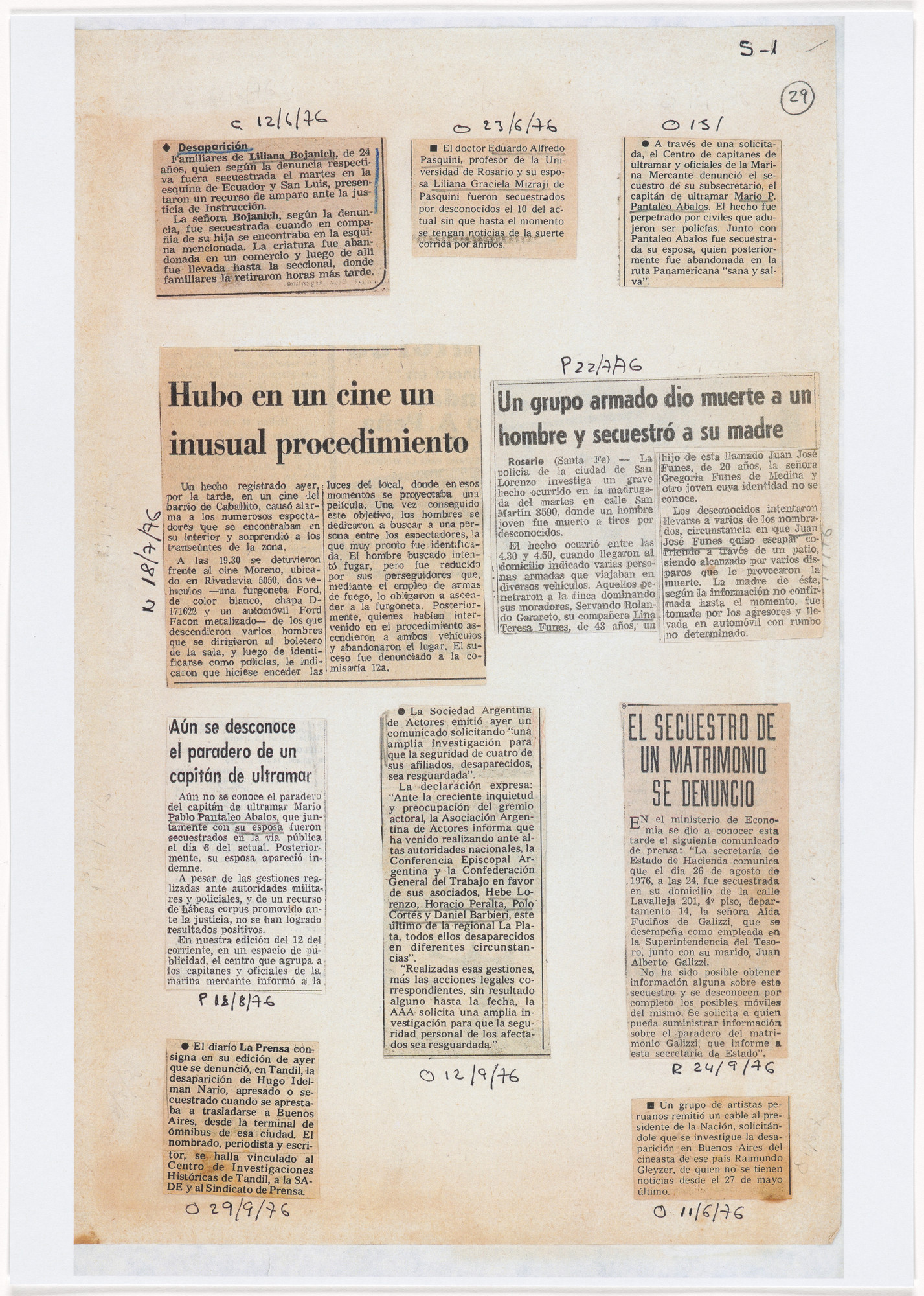 León Ferrari. Untitled from Nosotros no sabíamos (We Didn't Know)