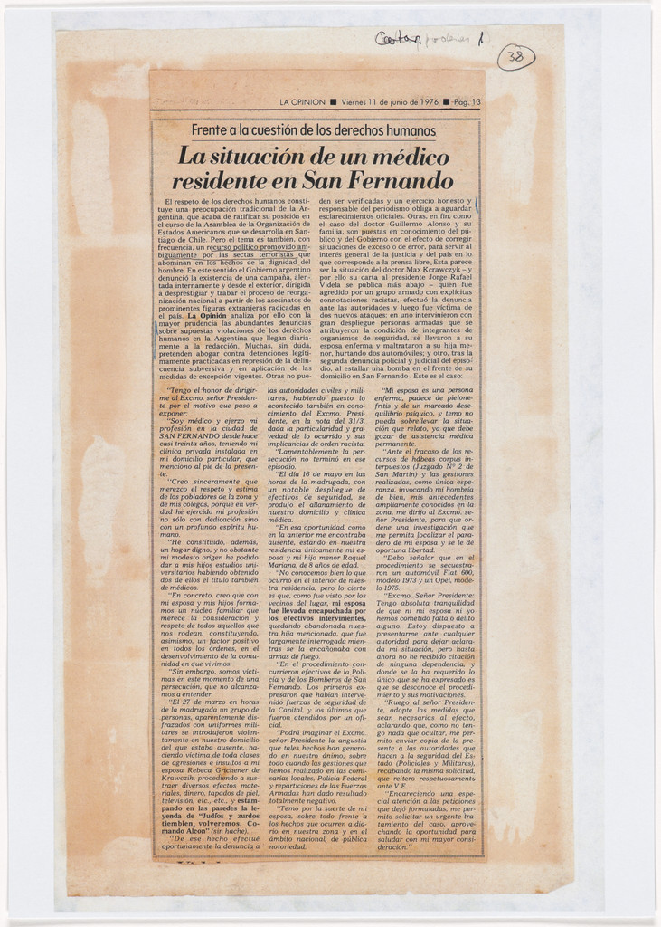 Untitled from Nosotros no sabíamos (We Didn't Know)