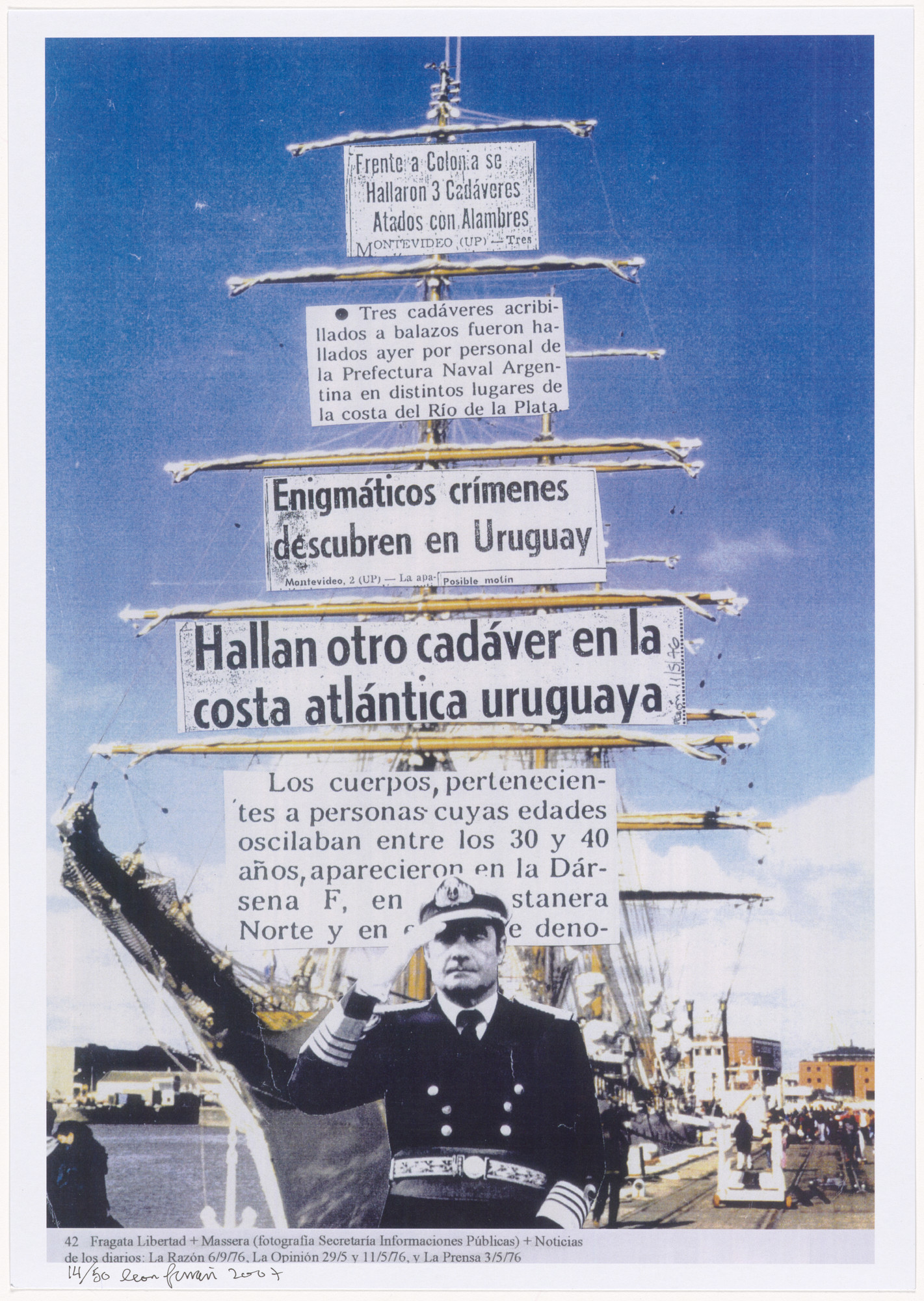 León Ferrari. Untitled from Nunca más (Never Again)