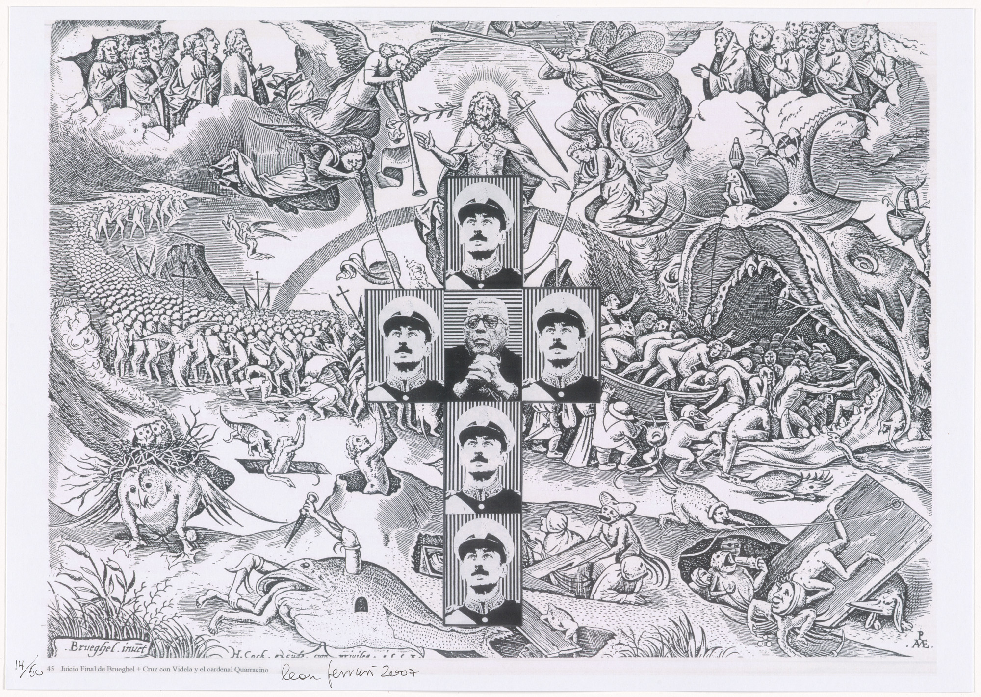 León Ferrari. Untitled from Nunca más (Never Again)
