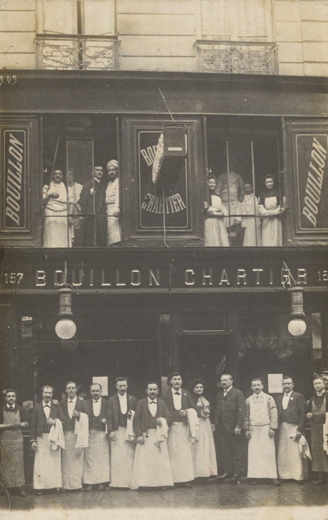 Restaurant Bouillon Chartier, 157, rue Montmartre, Paris