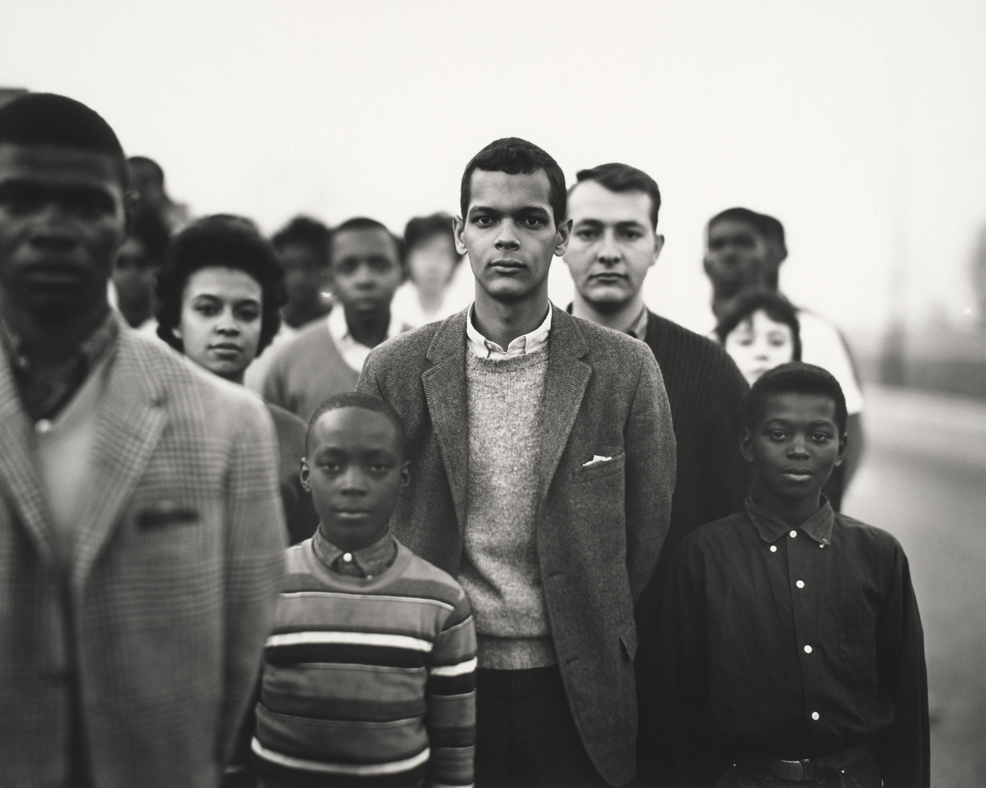 Richard Avedon. Student Non-Violent Coordinating Committee Headed by Julien Bond, Atlanta, Georgia