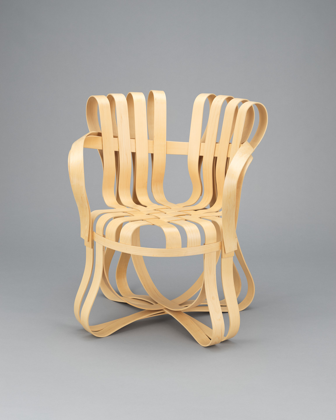 Frank O. Gehry. Cross Check Armchair. 1991