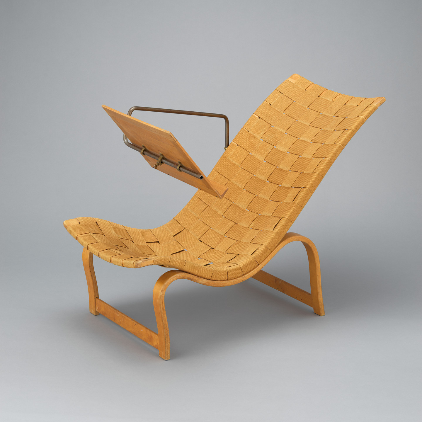 Bruno Mathsson. Lounge chair with reading stand. 1936 | MoMA