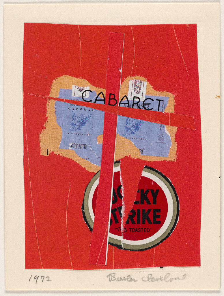 1972 Robert Motherwell "Cabaret"