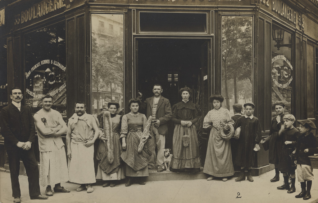 Boulangerie, 32, avenue Félix Faure, angle rue Oscar Roty, Photographe Mercier, Paris
