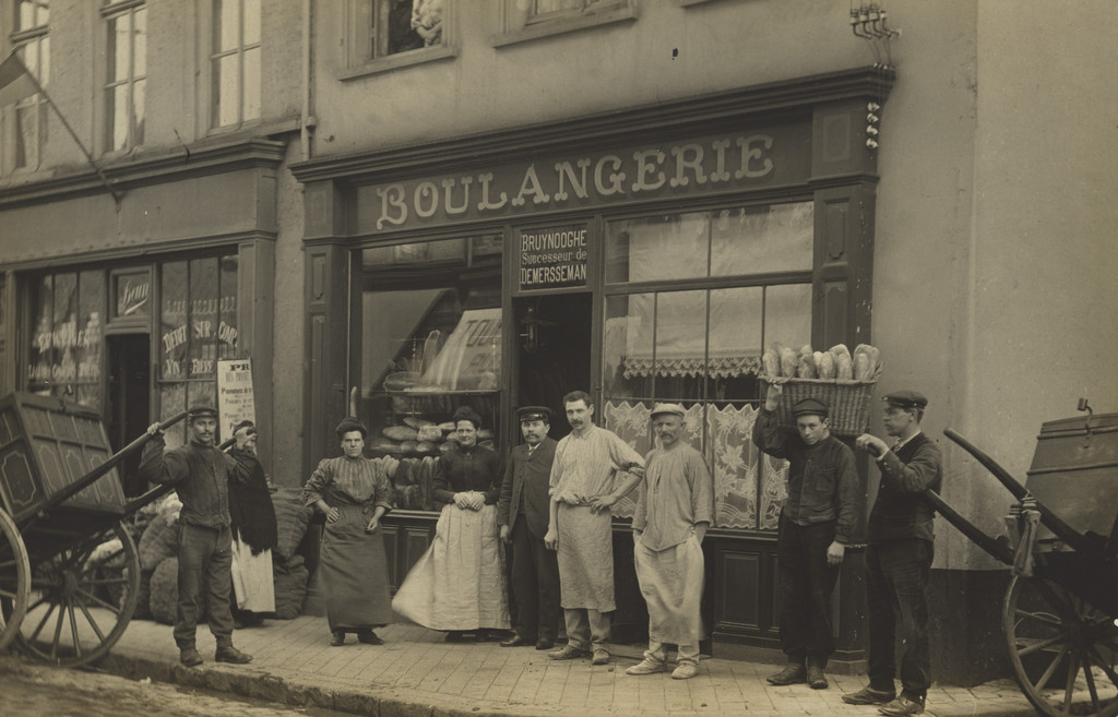 Boulangerie, Bruynooghe, Successeur de Demersseman, rue de Tournai, Société Lumière – Lyon,  Ath