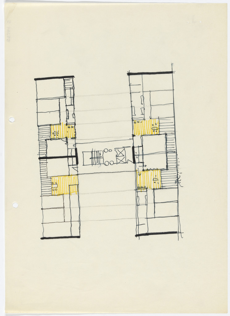 Block 23, New Belgrade, Serbia (Plan iterations)